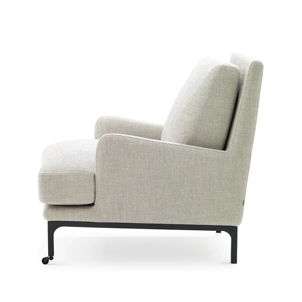 Mr. Jones fåtölj, Aurora 11 rosa-svart Adea