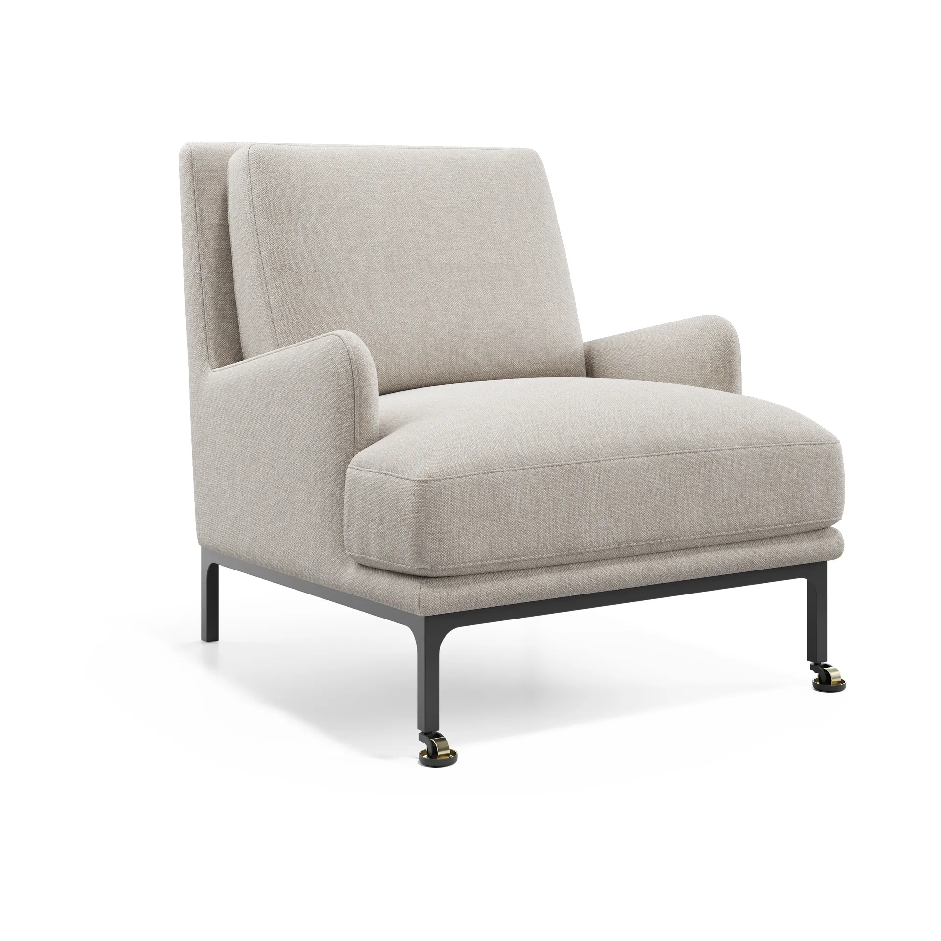 Mr. Jones fåtölj, Lumo 188 beige-svart Adea