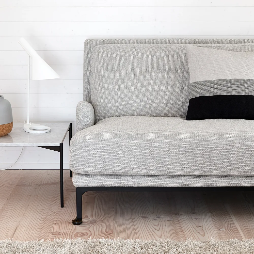 Mr. Jones soffa 230 cm, Aurora 2 beige-svart Adea
