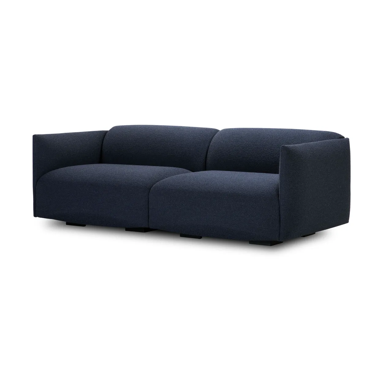 Adea Origami soffa 3-sits Orsetto 9820 blå-220 cm | Skandinavisk Design | Soffor | Blå