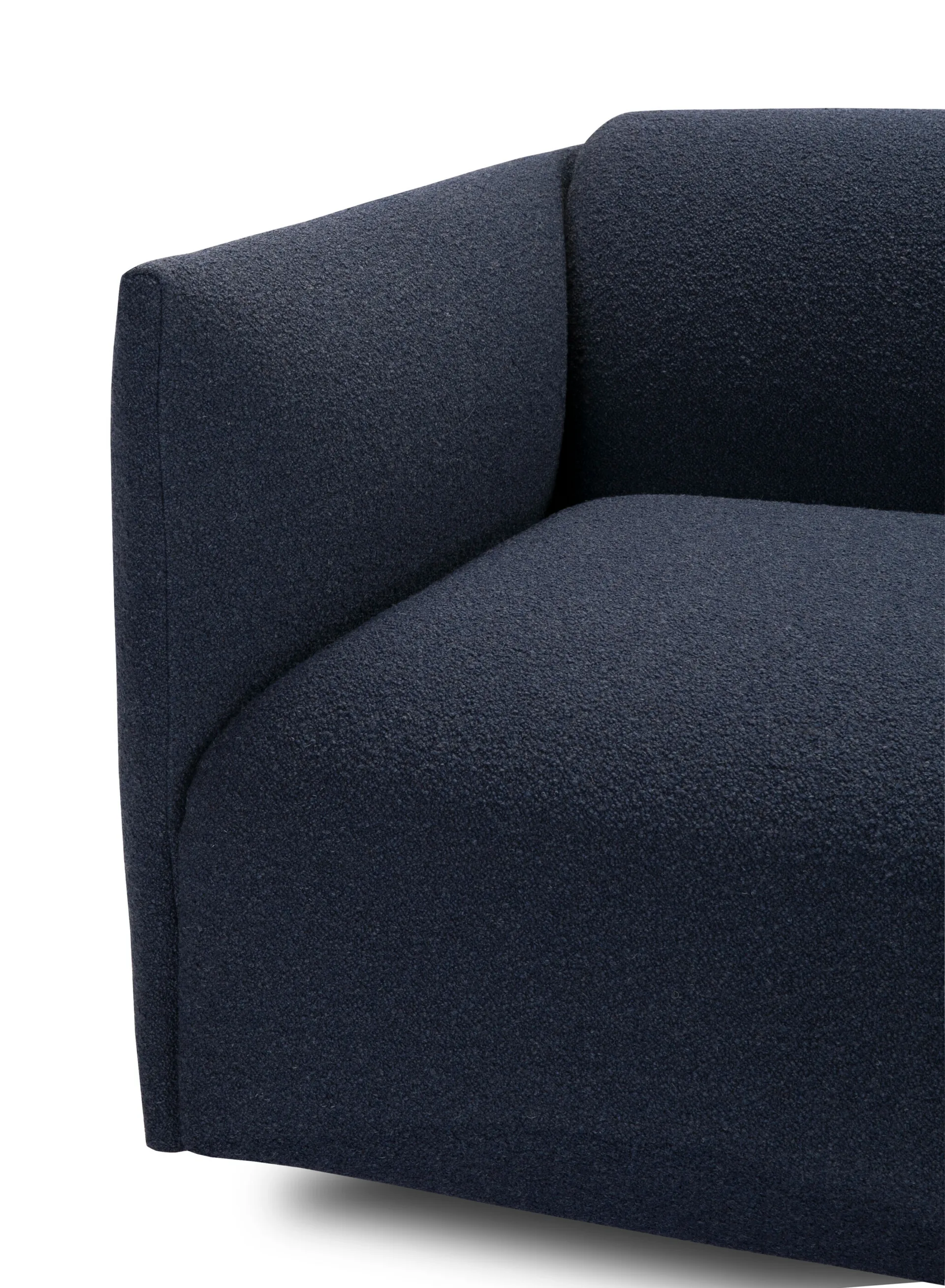 Origami soffa 3-sits, Orsetto 9820 blå-220 cm Adea