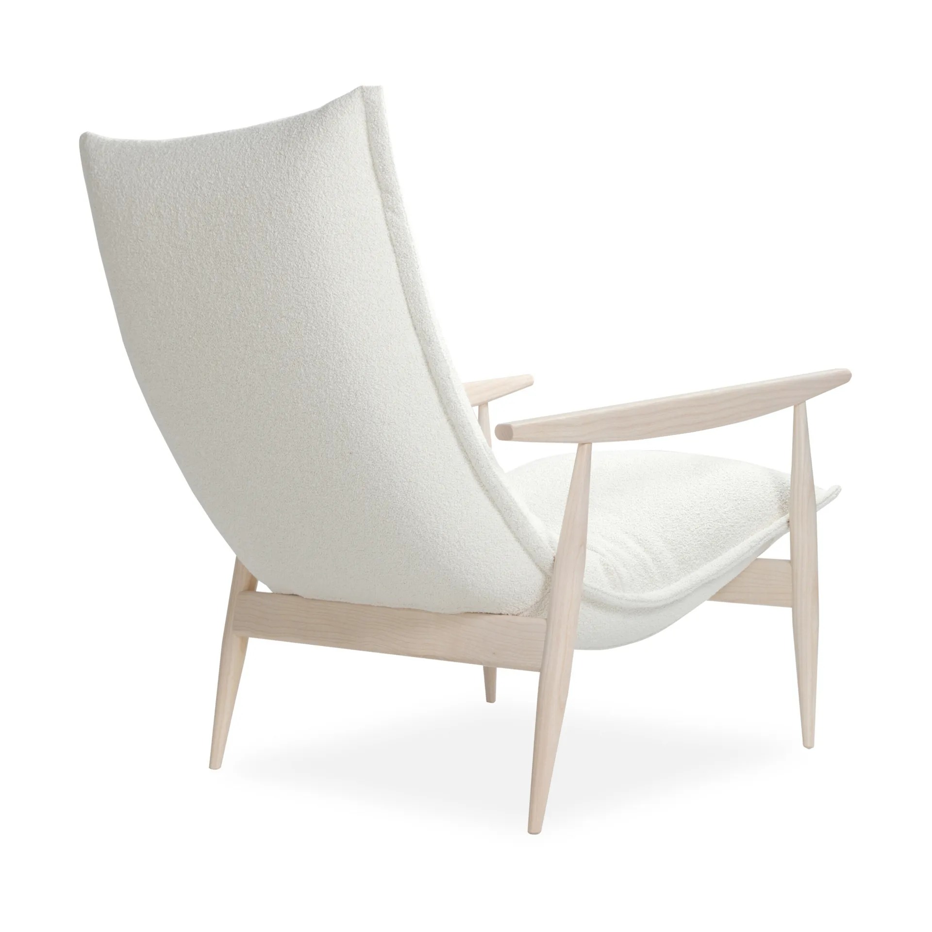 Tao fåtölj, Orsetto 0011 vit-vitpigm. ask Adea