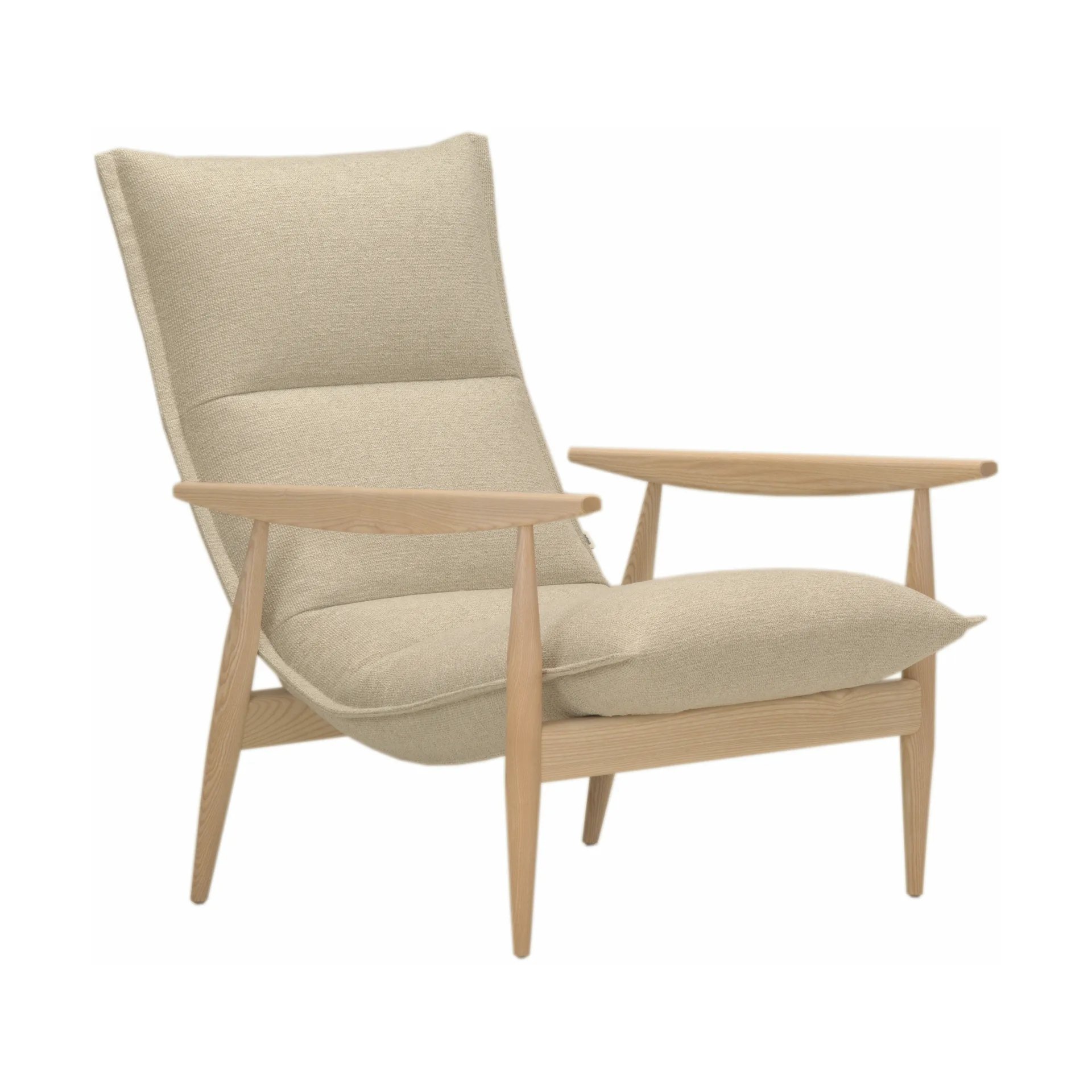 Tao fåtölj, Verso 001 beige-white ash Adea