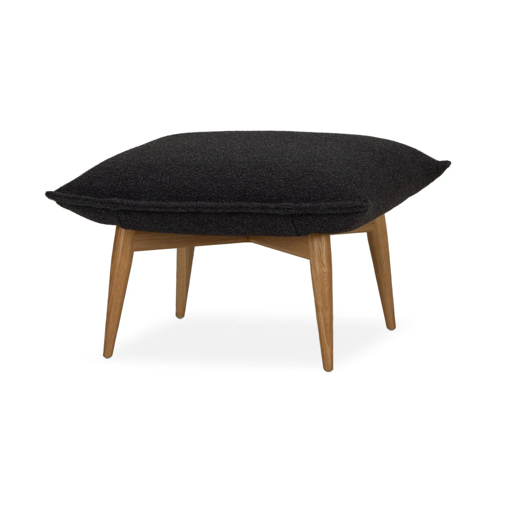 Tao fotpall, Orsetto 9821 grå-natural ek Adea