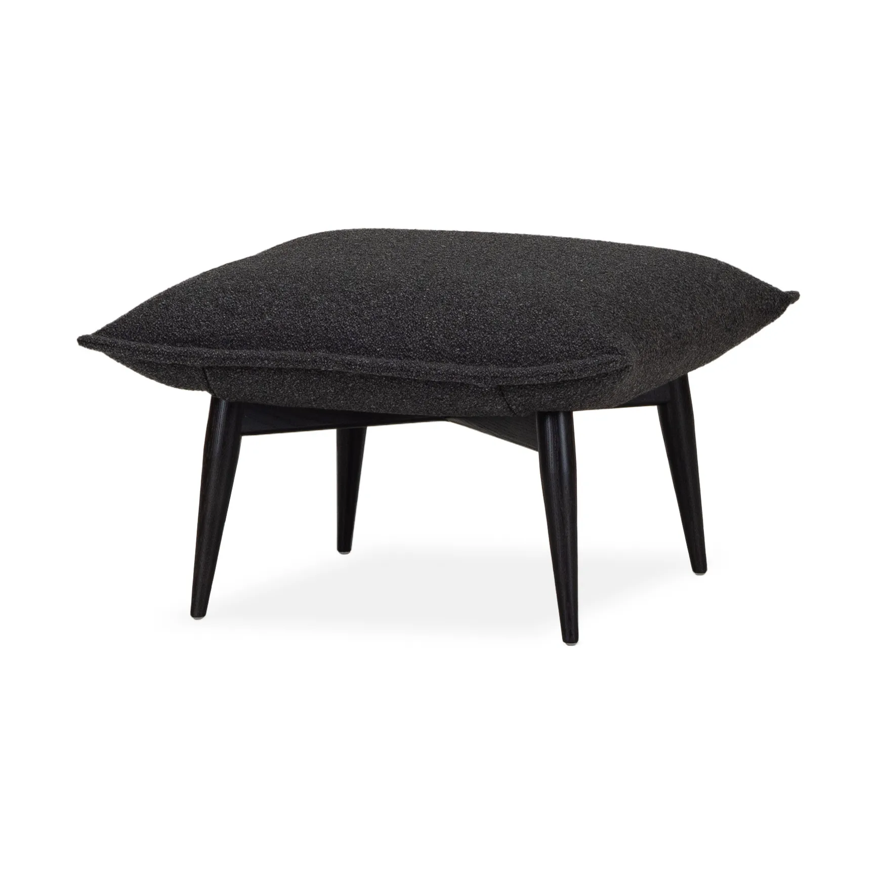 Tao fotpall, Orsetto 9821 grå-svart ek Adea