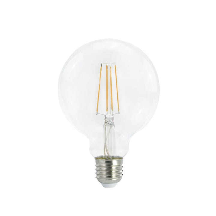 Airam Filament LED 3-stegs dimring-glob ljuskälla - klar, med minne, 95mm e27, 7w - Airam