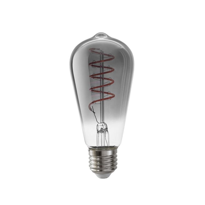 Airam Filament LED-Edison ljuskälla - smoke, dimbar, spiral e27, 5w - Airam
