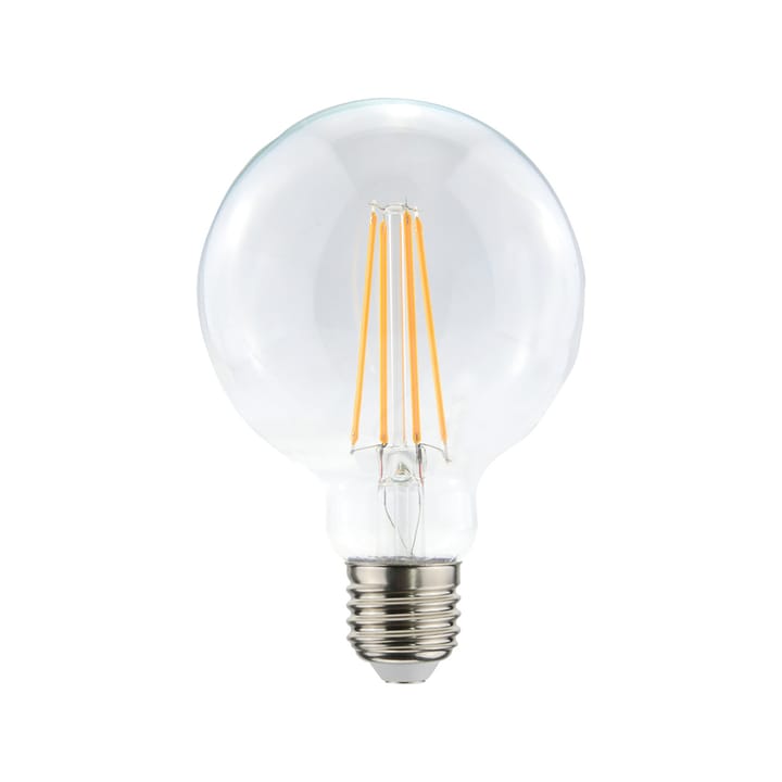 Airam Filament LED-glob 95mm ljuskälla - Klar-dimbar-4-filament e27-5w - Airam