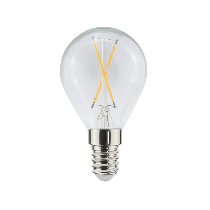 Airam Filament LED-klotlampa ljuskälla - klar, ej dimbar, 2-filament e14, 1w - Airam
