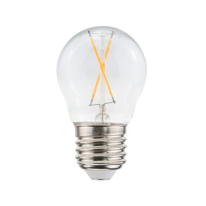 Airam Filament LED-klotlampa ljuskälla - klar, ej dimbar, 2-filament e27, 1w - Airam