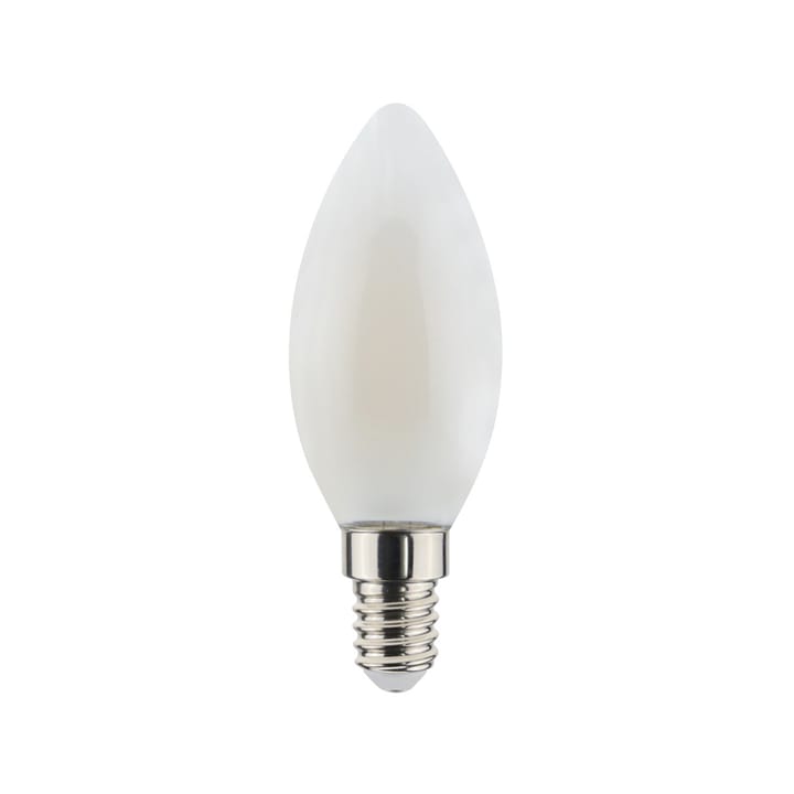 Airam Filament LED-kronljus C37 ljuskälla - opal, dimbar e14, 5w - Airam