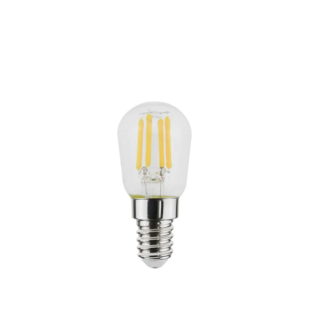 Airam Filament LED päronlampa ljuskälla, klar, med minne, t26 e14, 3w Airam