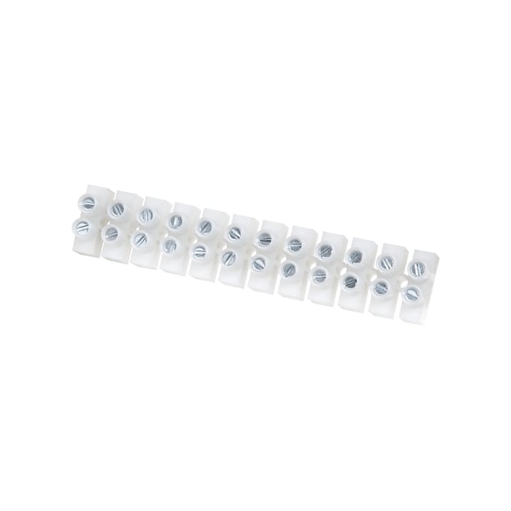 Kopplingslist - vit, 1,5 mm², 12 st - Airam