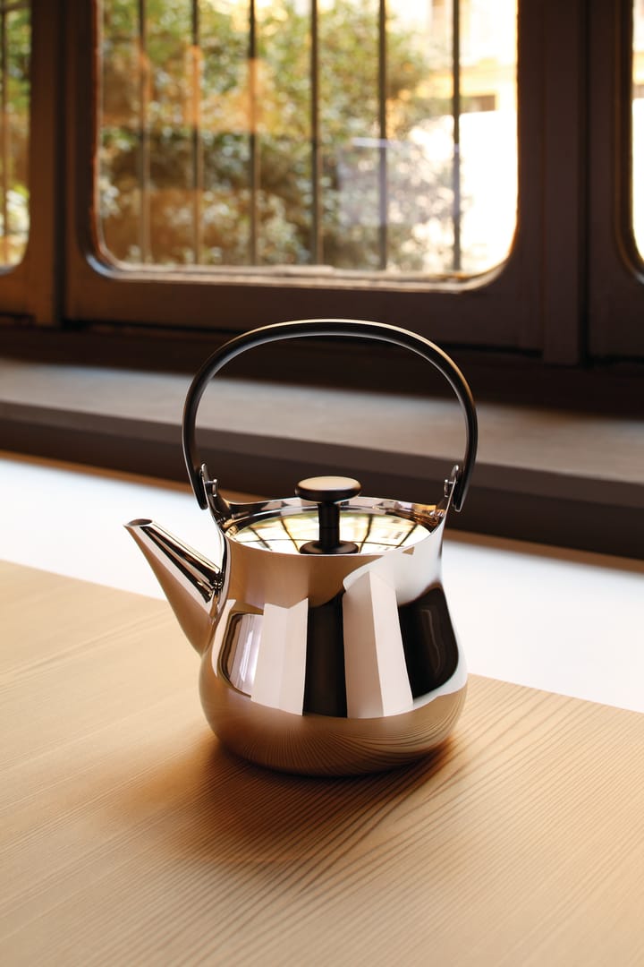 Cha vattenkokare, Rostfritt stål Alessi