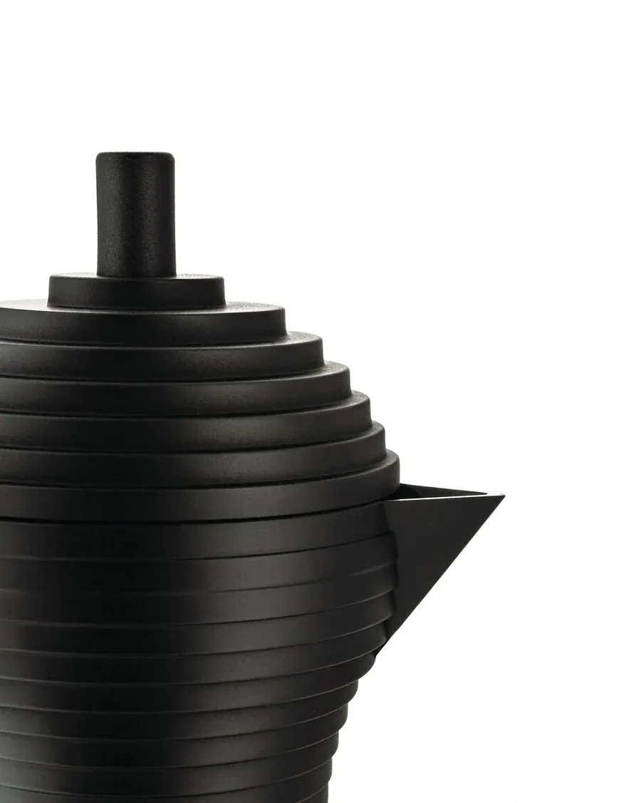 Pulcina espressobryggare svart, 30 cl Alessi