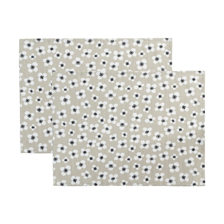 Belle Amie bordstablett 2-pack - Beige, 34x45 cm - Almedahls
