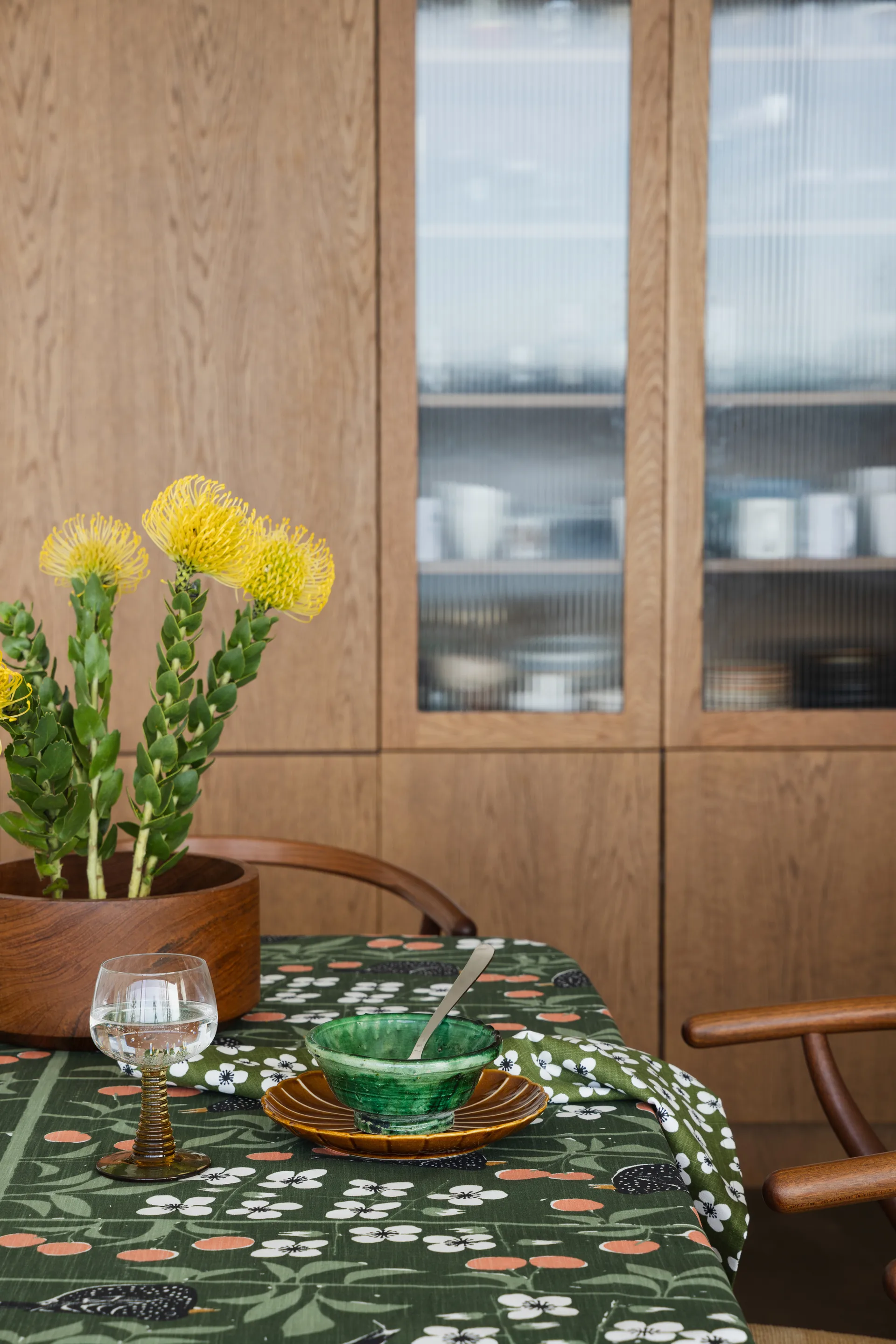 Belle Amie bordstablett 2-pack, Mörkgrön, 34x45 cm Almedahls