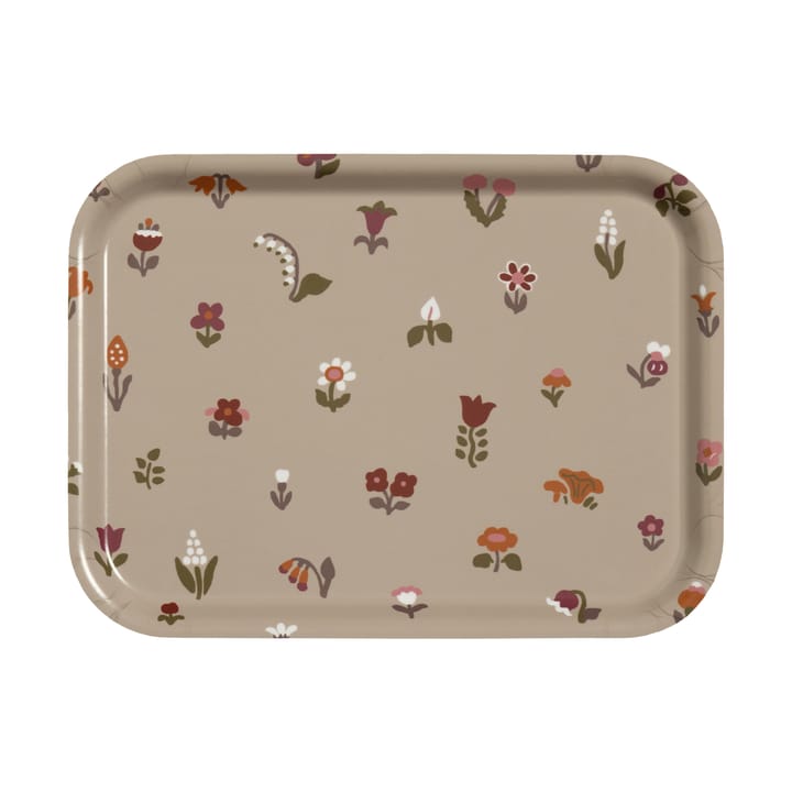 Brunnsparken bricka 20x27 cm - Taupe - Almedahls
