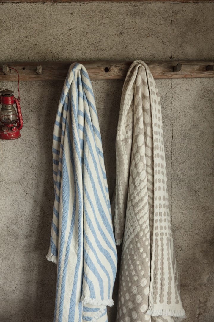 Havet pläd 120x170 cm, Blå-offwhite Almedahls