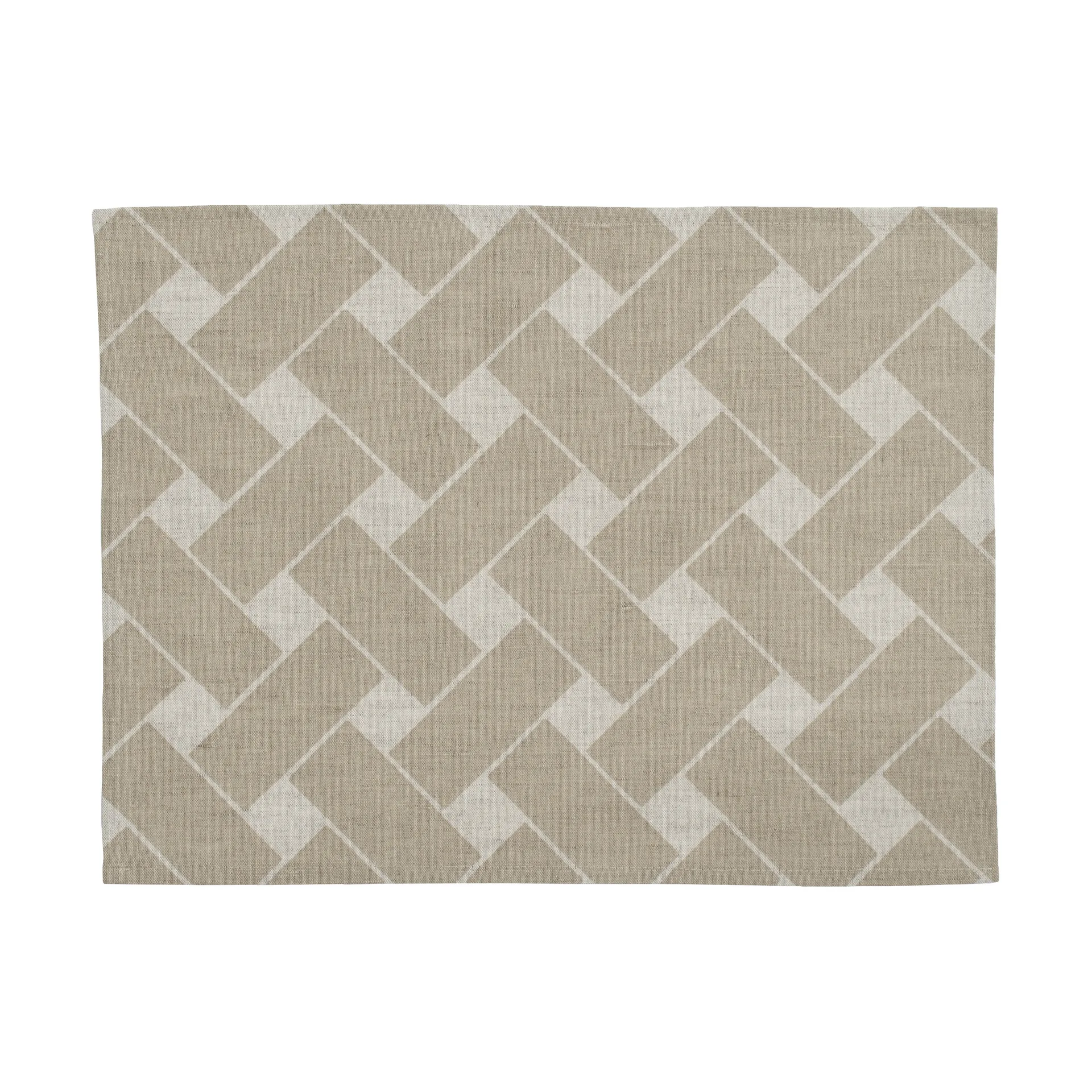 Korg XL bordstablett 34x45 cm 2-pack, Natur-taupe Almedahls