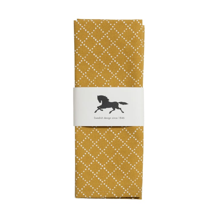 Prickruta bordstablett 34x45 cm 2-pack, Ockra Almedahls