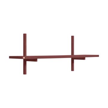 A-Light Shelf vägghylla Special Edition - Wine red 90x21x35 cm - Andersen Furniture