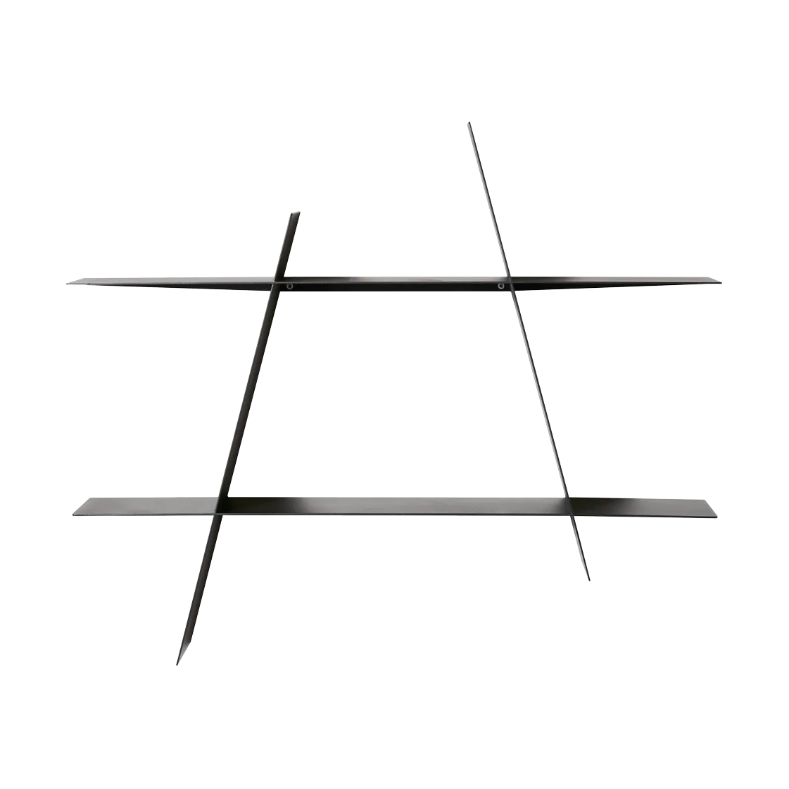 A-Shelf vägghylla Large 78x12x67 cm, Black Andersen Furniture