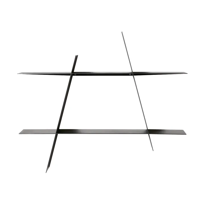 A-Shelf vägghylla Large 78x12x67 cm - Black - Andersen Furniture