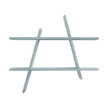 A-Shelf vägghylla Special Edition - Grey blue L 78x12x67 cm - Andersen Furniture