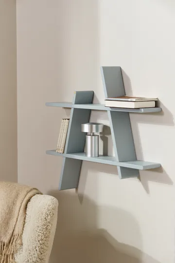 A-Shelf vägghylla Special Edition - Grey blue L 78x12x67 cm - Andersen Furniture