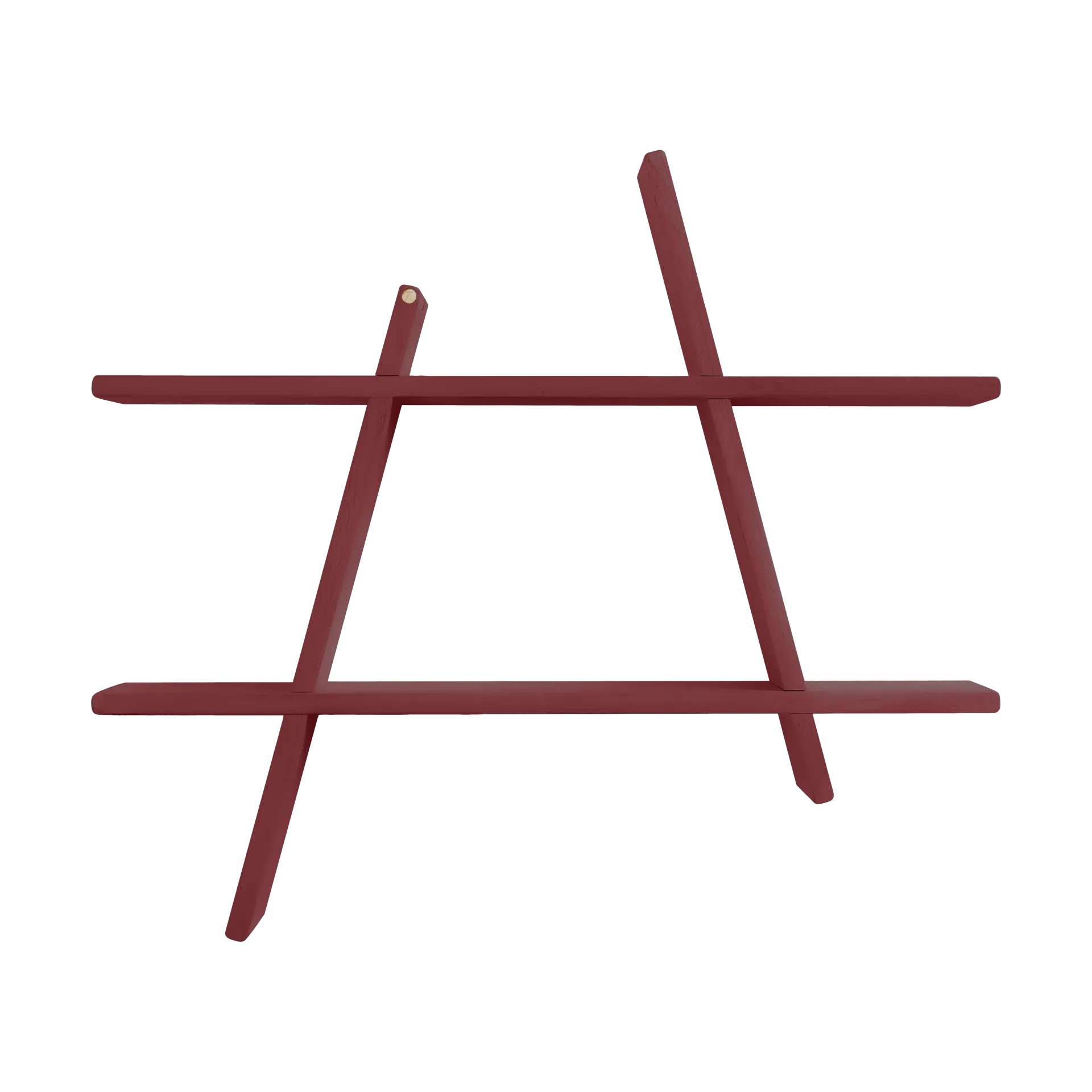 A-Shelf vägghylla Special Edition, Wine red L 78x12x67 cm Andersen Furniture