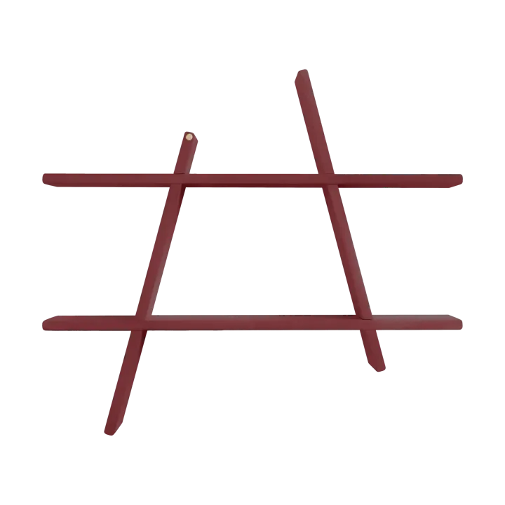 A-Shelf vägghylla Special Edition - Wine red L 78x12x67 cm - Andersen Furniture