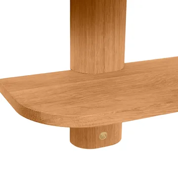 Bend vägghylla - Oiled Nature Oak, 50x18x40 cm - Andersen Furniture
