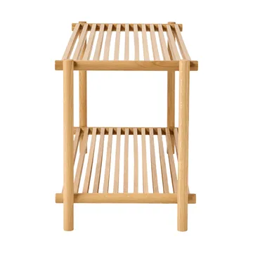 Column Shoe rack - Matt lackad ek - Andersen Furniture