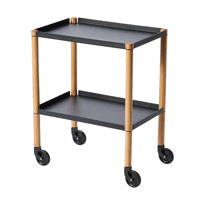 Connect bord, Oljad ek, svart metall Andersen Furniture