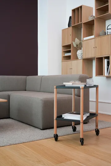 Connect bord - Oljad ek, svart metall - Andersen Furniture