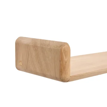 Level vägghylla - Oak, 55x18x9 cm - Andersen Furniture