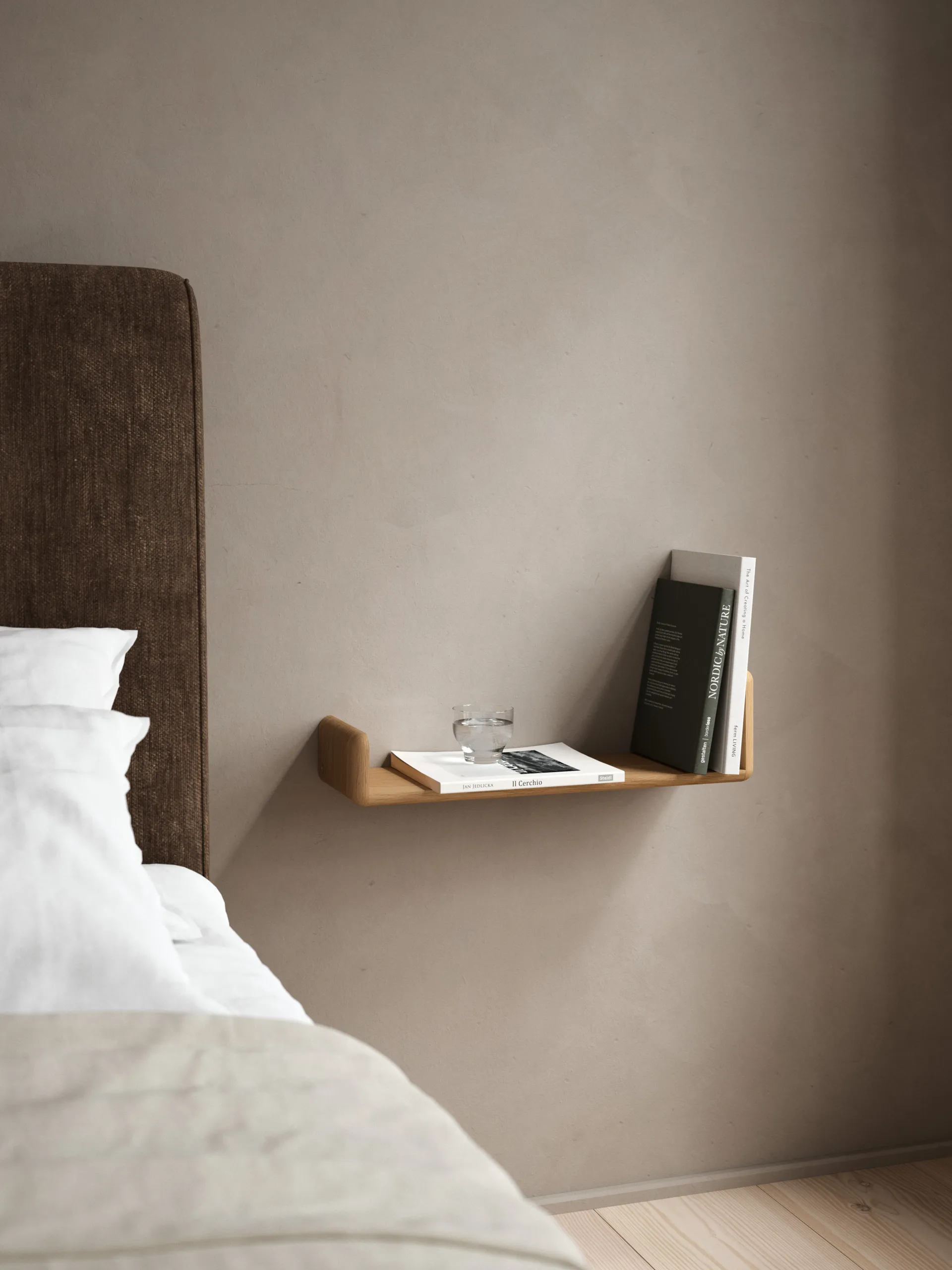 Level vägghylla, Oiled Nature Oak, 55x18x9 cm Andersen Furniture