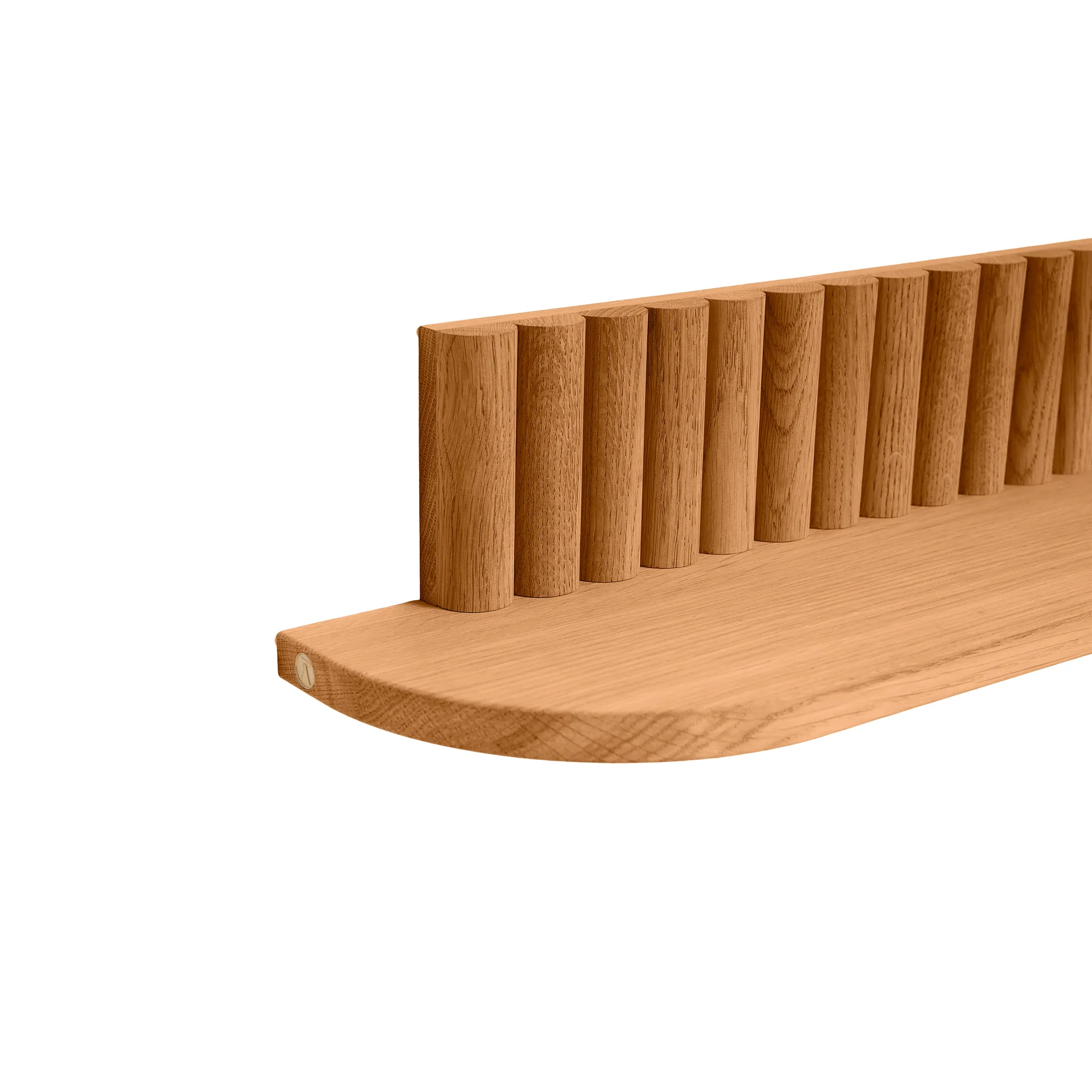 Pillar vägghylla, Oiled Nature Oak, 78x15x12 cm Andersen Furniture