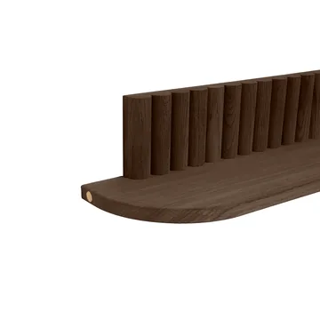 Pillar vägghylla - Smoked Oiled Oak, 78x15x12 cm - Andersen Furniture