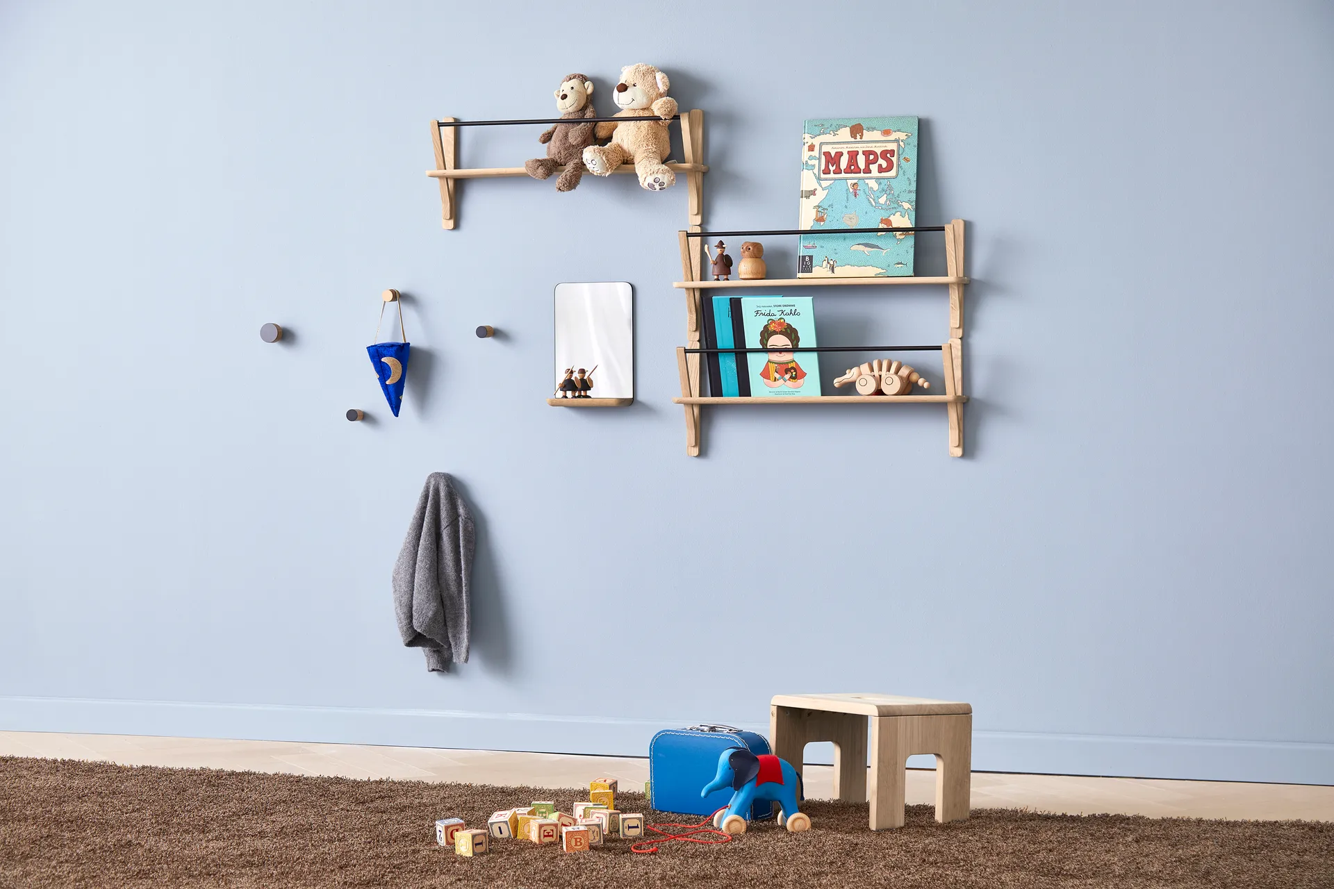 Reach pall 35x25x25 cm, Oak Andersen Furniture