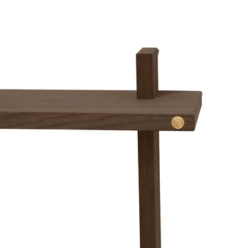 Treat vägghylla dubbel - Smoked Oiled Oak, 50x12x50 cm - Andersen Furniture