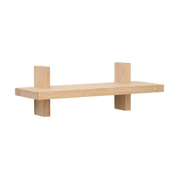Treat vägghylla singel - Oak, 34x12x11,2 cm - Andersen Furniture