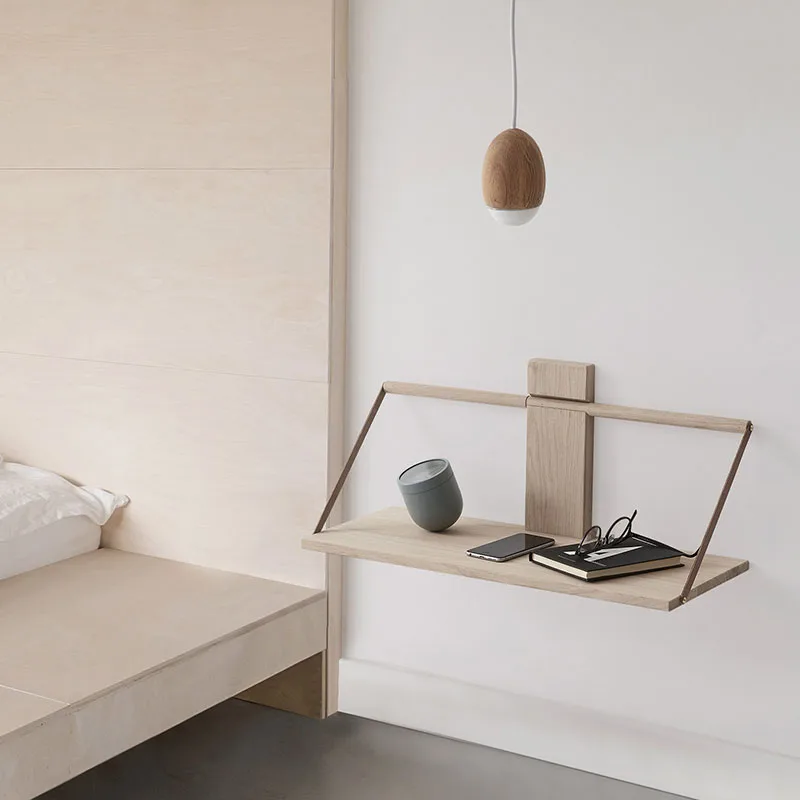 Wood Wall vägghylla Large 60x25x32 cm, Oak Andersen Furniture