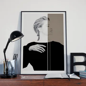 Apart poster - multi, 30x40 - Anna Bülow