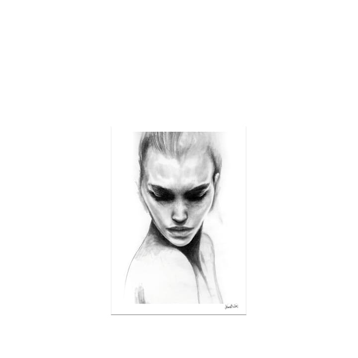 Face 1 poster, multi, 30x40 cm Anna Bülow