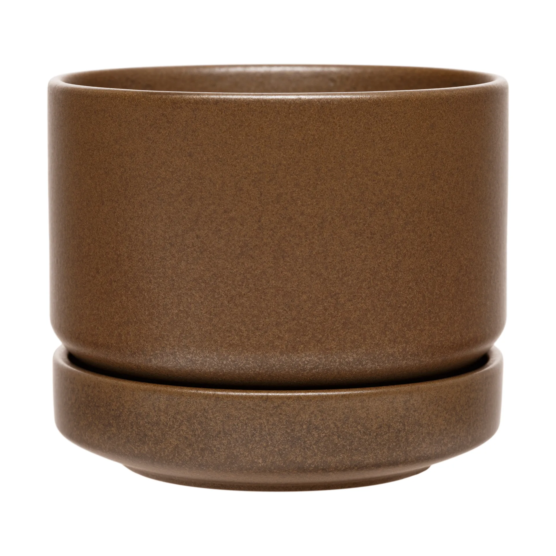 Arabia SN kruka, Matt brun, 11 cm Arabia