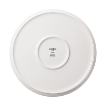 Emilia pajform Ø28 cm - Svart-vit - Arabia