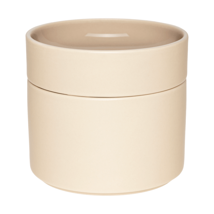 Kirnu dekorativ burk Ø11x10 cm, Beige Arabia