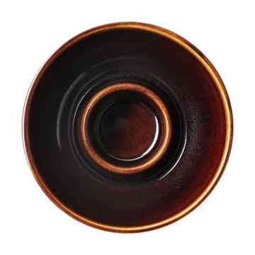 Kirnu ljuslykta Ø11x5 cm - Brun - Arabia